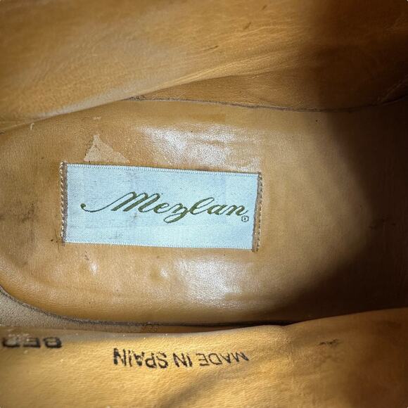 Mezlan Berlin Black Leather Lace Up Boots - Size 9 W - Picture 11 of 14